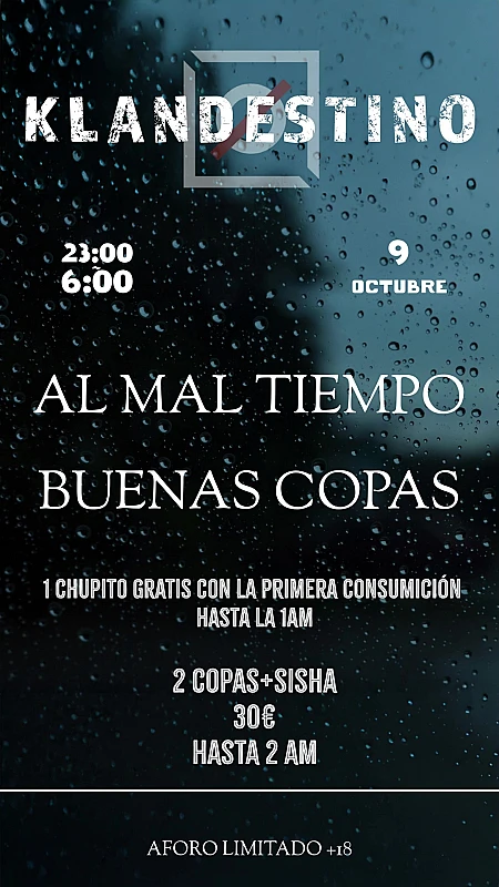 Al Mal Tiempo Buenas Copas