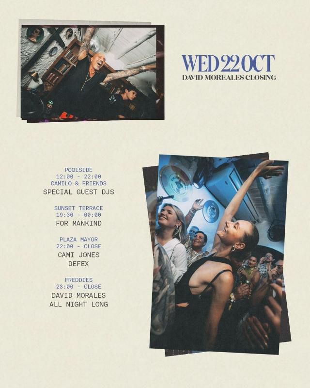 David Morales Closing Party season 2025