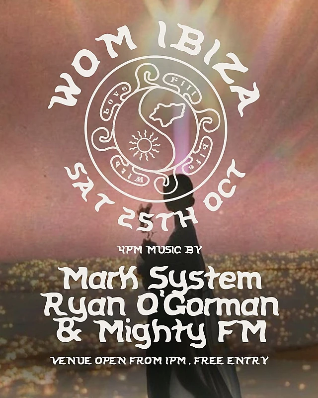 WOM Word of Mouth Radio Cafe Ibiza