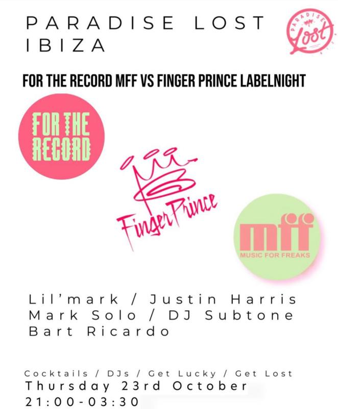 For The Record MFF vs Finger Prince Labelnight