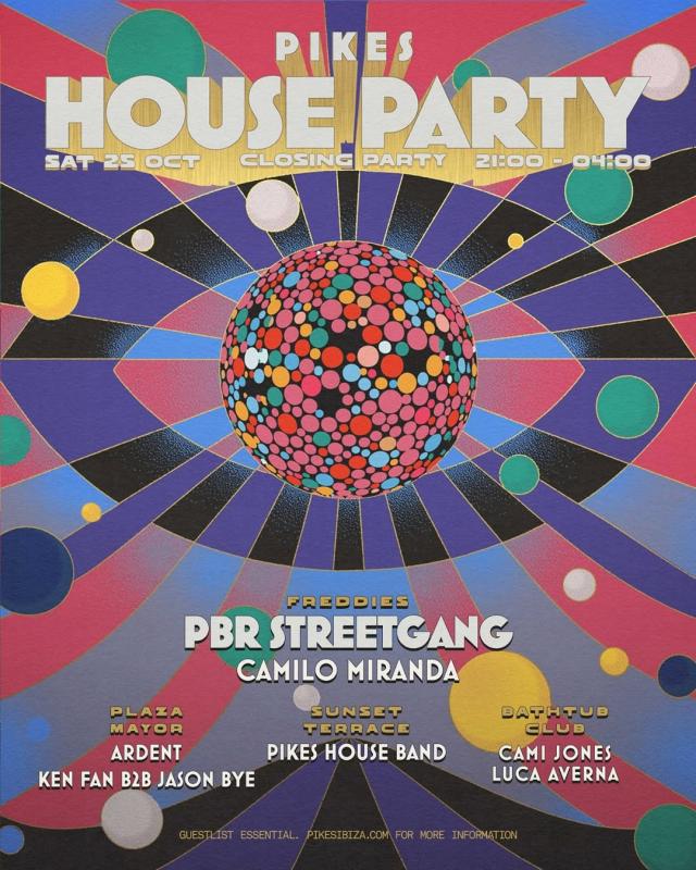 Pikes House Party Closing season 2025