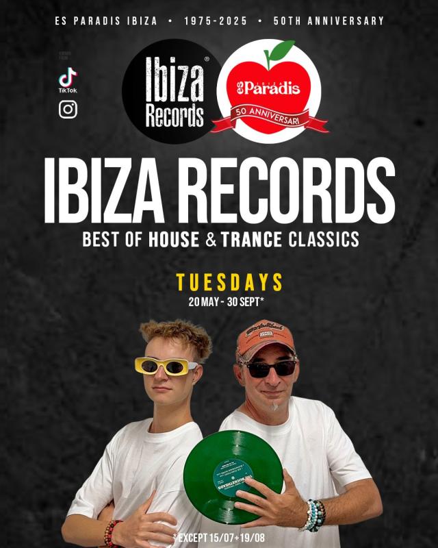 Ibiza Records x Es Paradis Closing Party season 2025