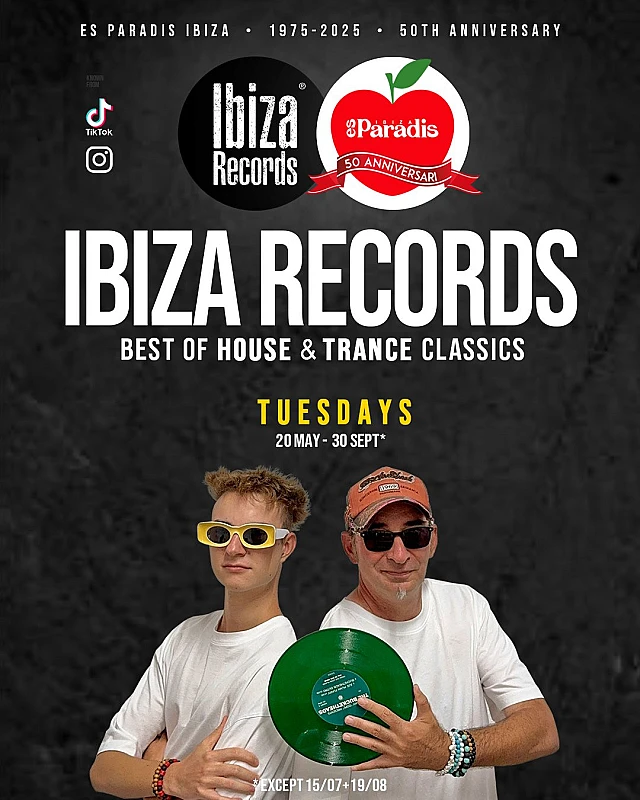 Ibiza Records x Es Paradis Closing Party season 2025