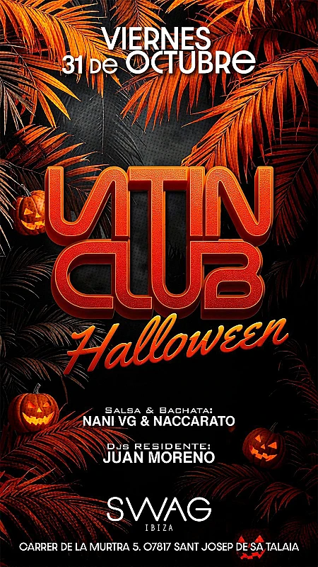 Latin Club Ibiza Halloween