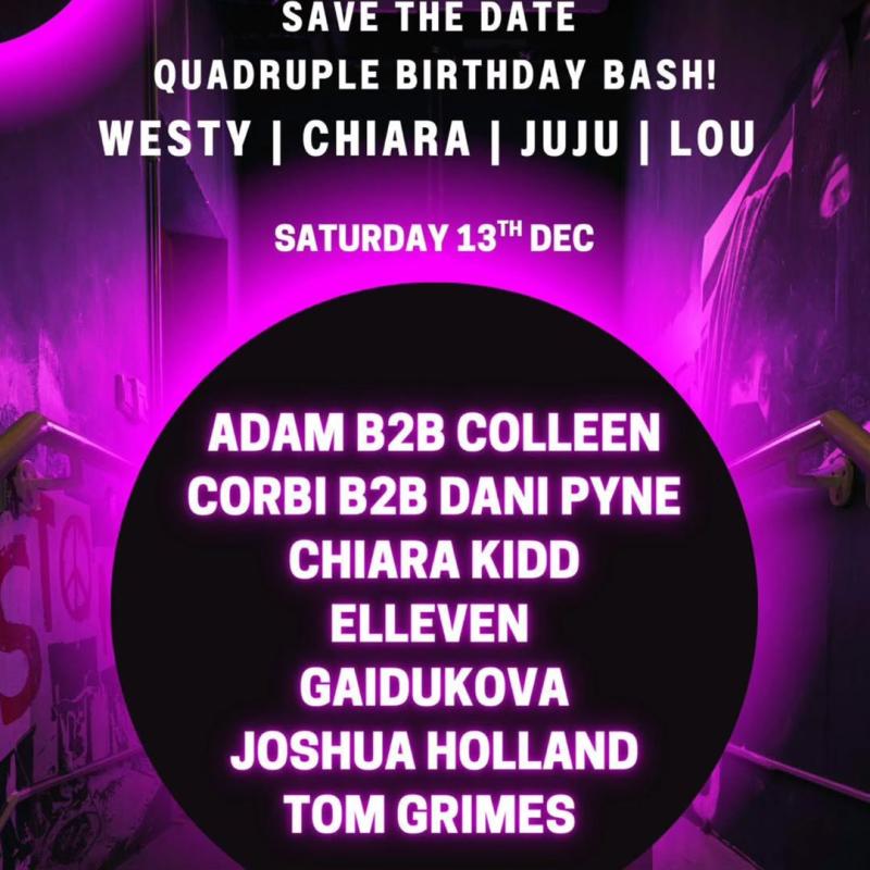 Quadruple Birthday Bash!