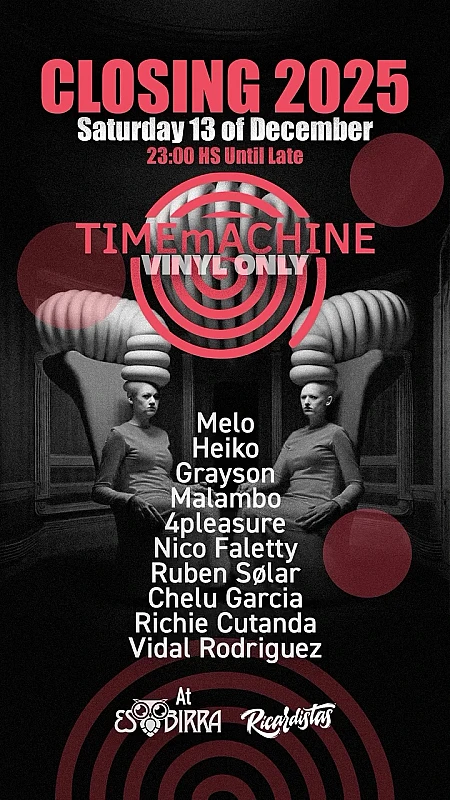 Time Machine (vinyl only) closing 2025