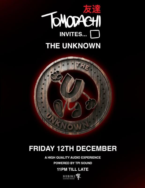 Tomodachi invites... The Unknown