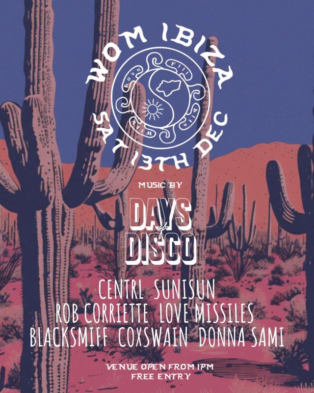 WOM Word of Mouth Radio Cafe Ibiza