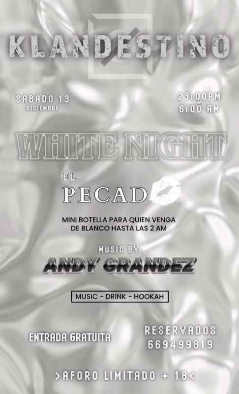 El Pecado White Night
