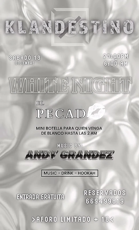 El Pecado White Night