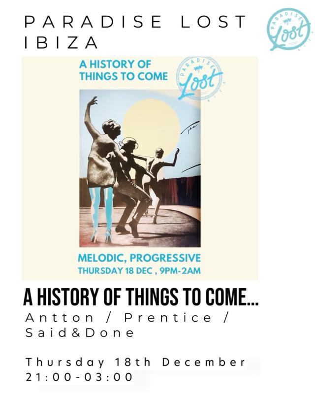 A History of Things to Come…