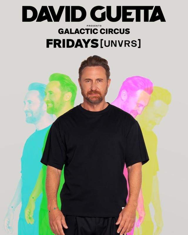 David Guetta presents Galactic Circus Opening Party season 2026