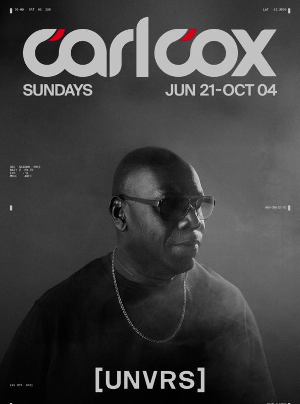 Carl Cox at UNVRS Ibiza Opening Party season 2026