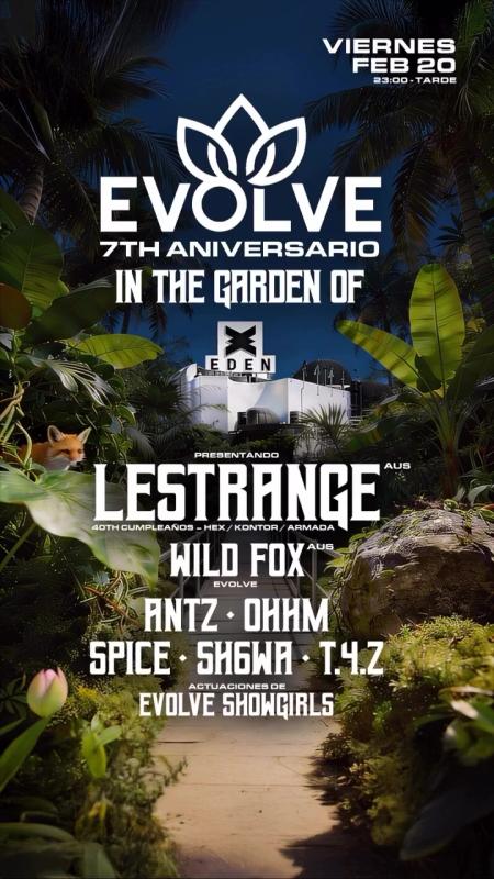 Evolve in the Garden of Eden 7th Aniversario