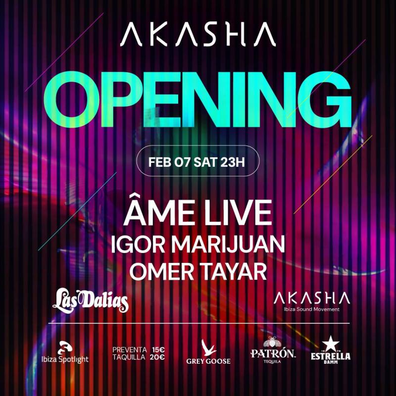 Akasha Opening Party season 2026