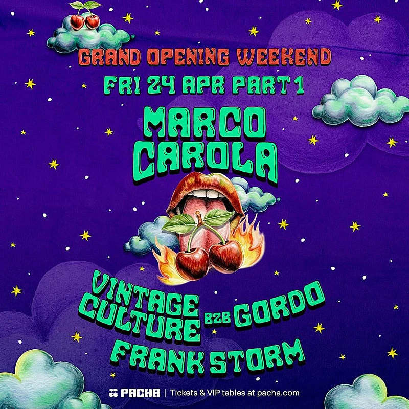 Pacha Ibiza Grand Opening Party Marco Carola