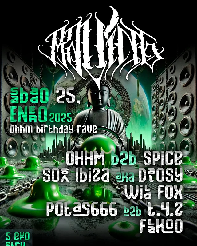 Raving Ohhm Birthday Rave