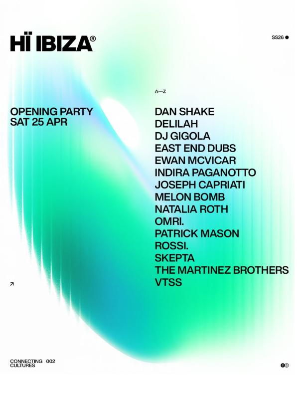 Hï Ibiza Opening Party Season 2026