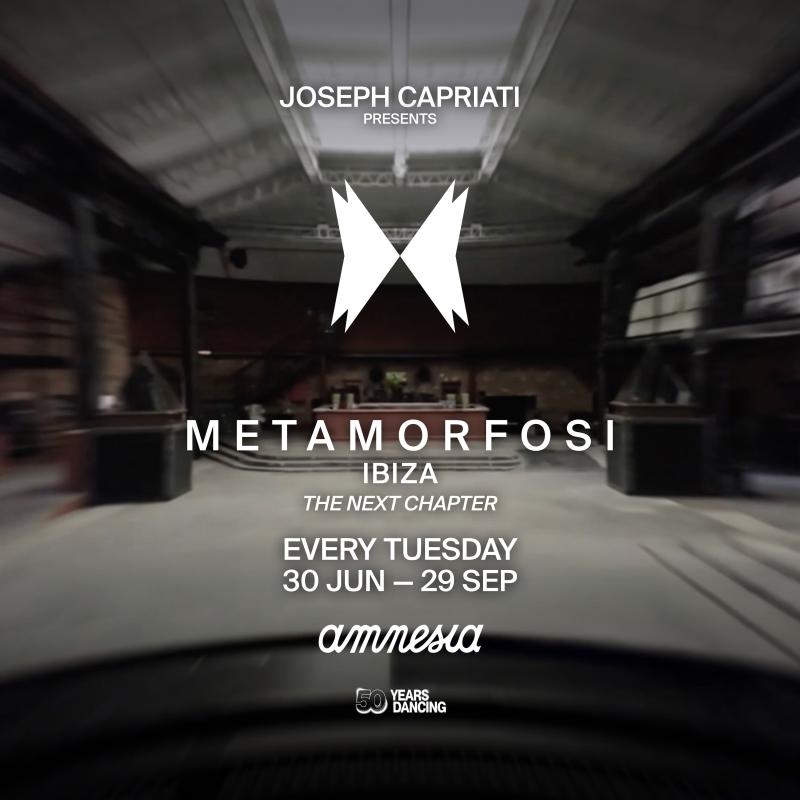 Joseph Capriati presents Metamorfosi Closing Party Season 2026