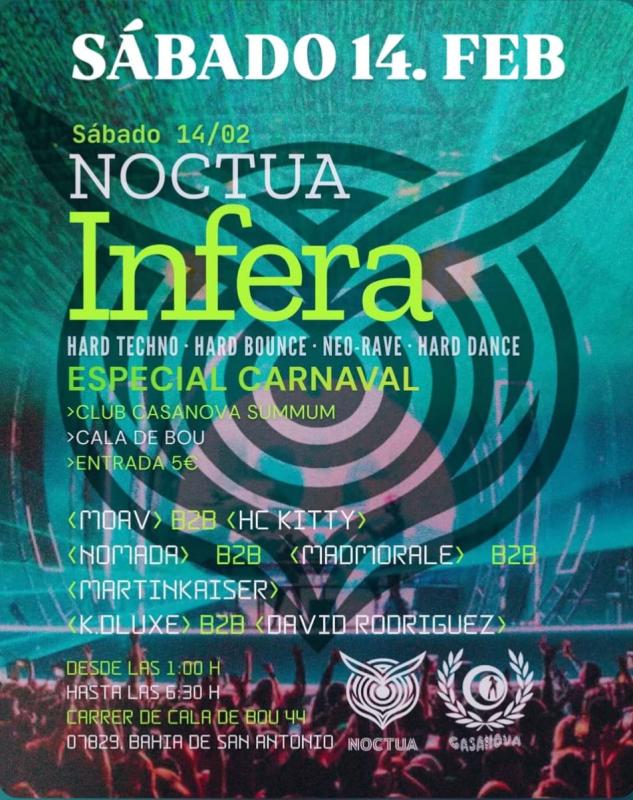 Noctua Infera Especial Carnaval