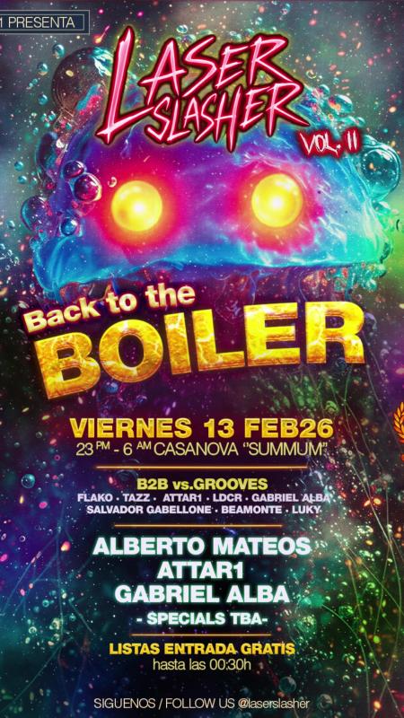 Laser Slasher vol. II Back to the Boiler