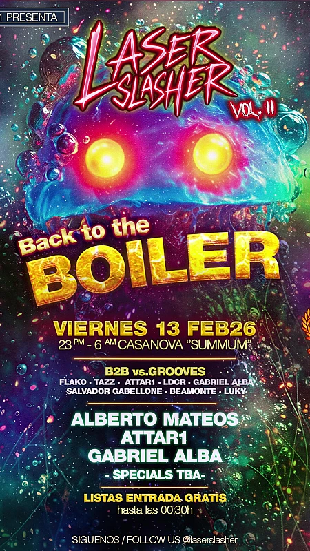 Laser Slasher vol. II Back to the Boiler