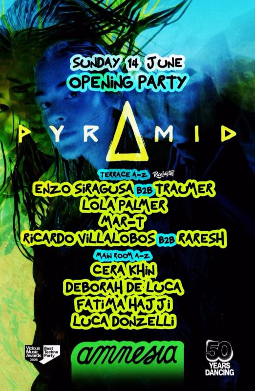 Pyramid Opening Party season 2026