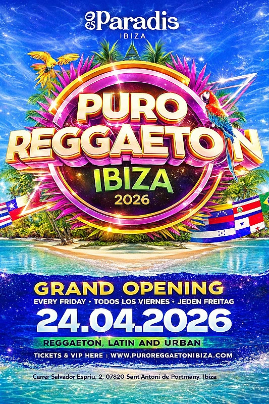 Puro Reggaeton Opening Party season 2026