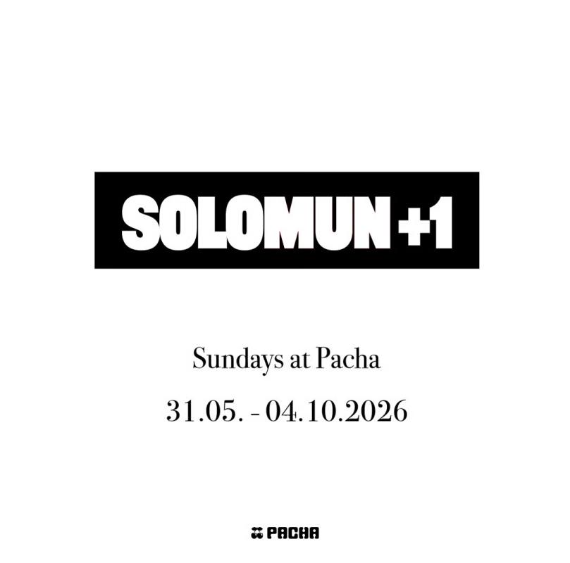 Solomun+1 Opening Party season 2026
