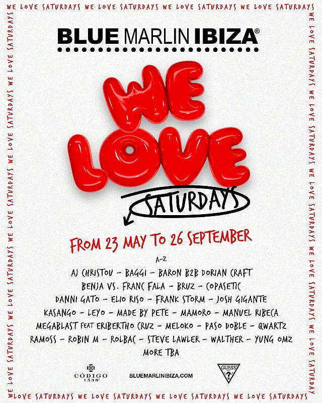 We Love Saturdays Closing Party season 2026
