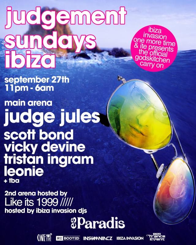 Judgement Sundays Ibiza