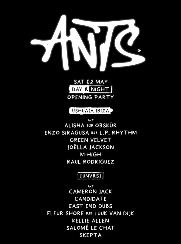 ANTS Opening Party Season 2026