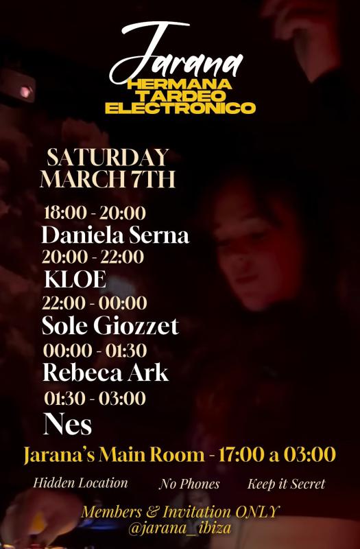 Tardeo Electronico Jarana Hermana