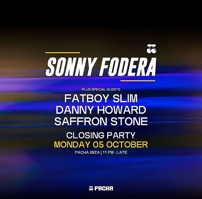 Sonny Fodera Closing Party season 2026