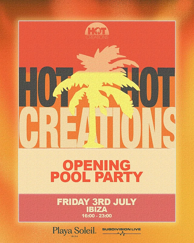 Hot Creations Pool Party opening season 2026