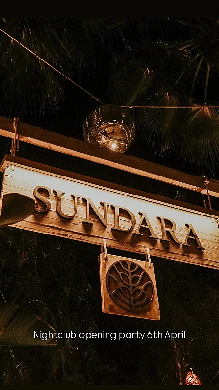 Sundara nightclub opening party season 2026
