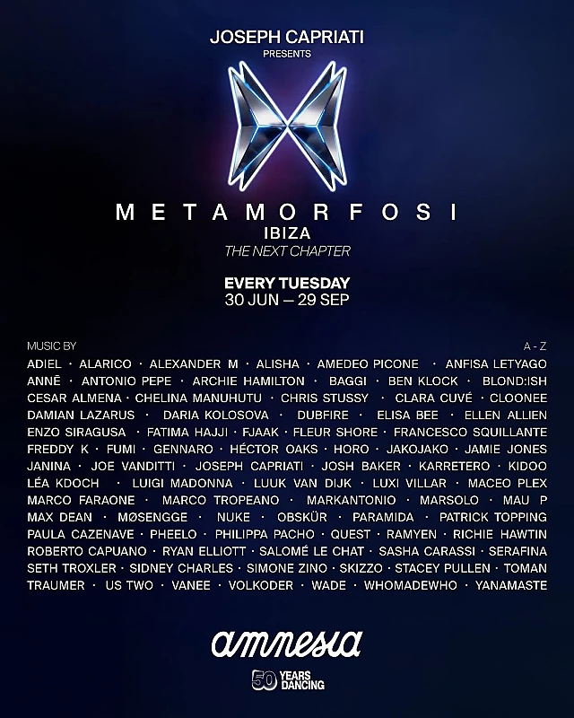 Joseph Capriati presents Metamorfosi