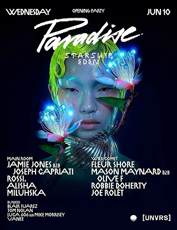 Jamie Jones presents Paradise : Starship Eden at UNVRS Ibiza Opening Party season 2026