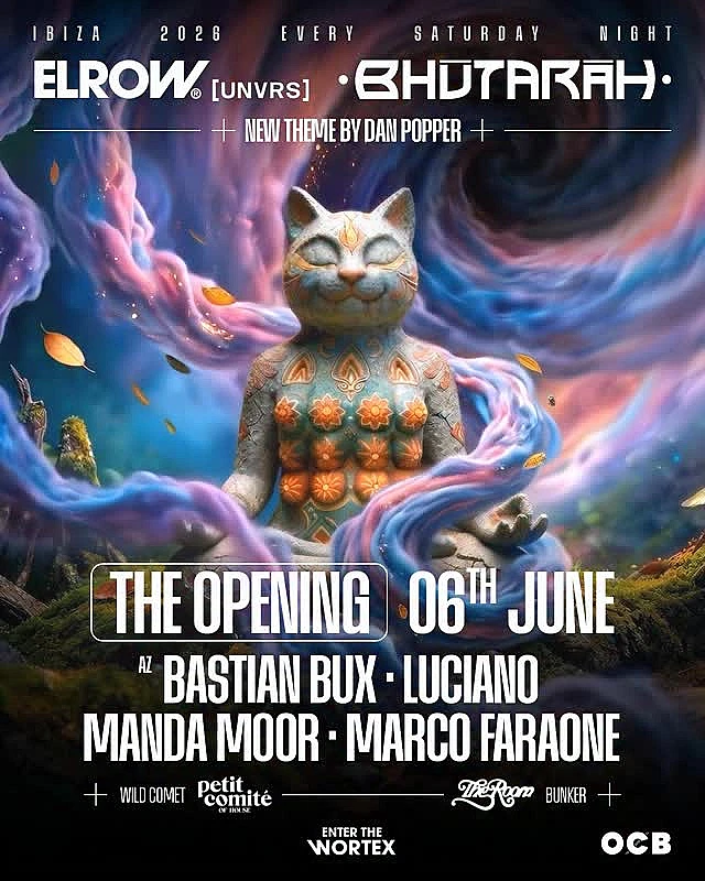 Elrow at UNVRS Ibiza Opening Party season 2026
