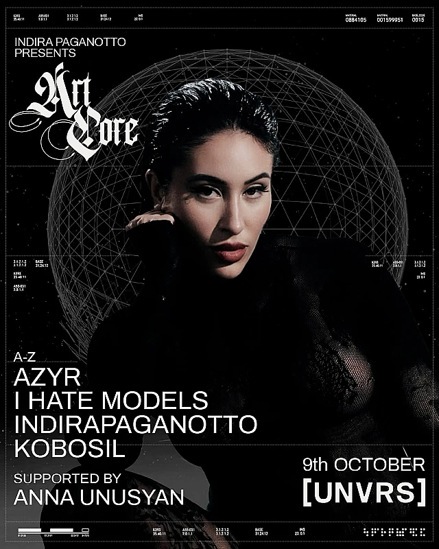 Indira Paganotto presents ARTCORE