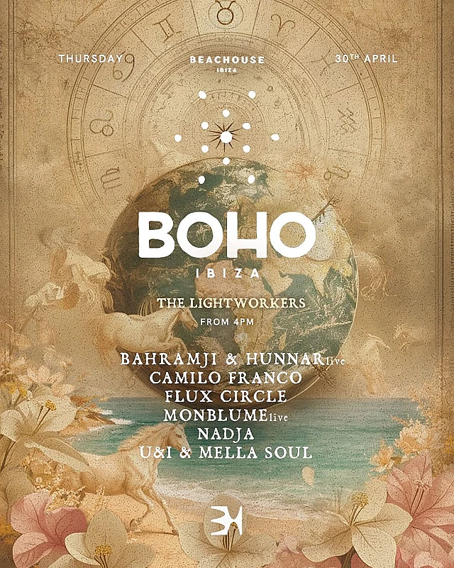 Boho Ibiza Opening Party season 2026