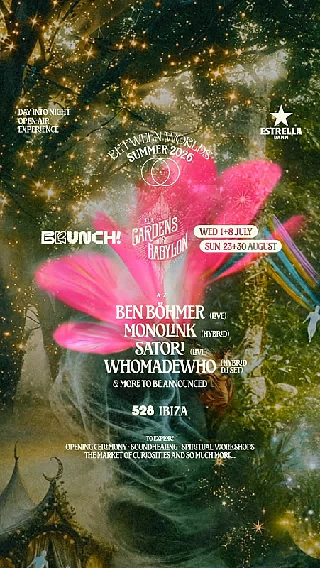Brunch Electronik X The Gardens of Babylon