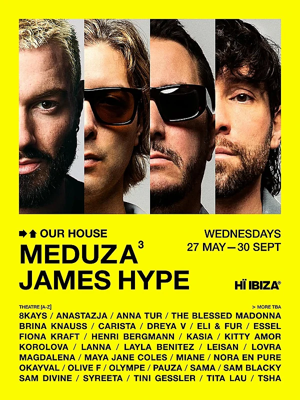 MEDUZA & James Hype Present Our House