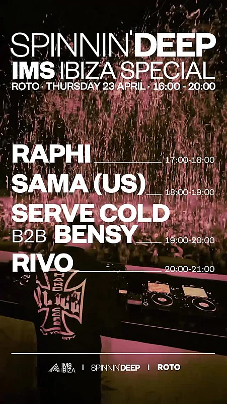 Spinnin' Deep presents: IMS Ibiza Special