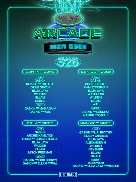 Bass Jamz Ibiza : The Arcade