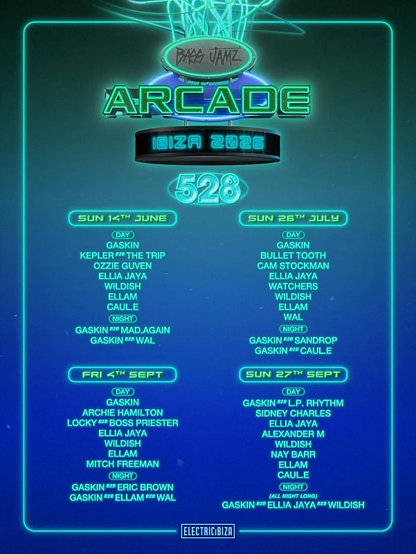Bass Jamz Ibiza : The Arcade