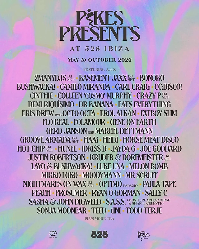 Pikes presents X Back To Mine at 528 Ibiza