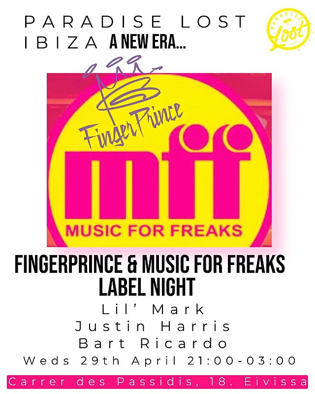 Music For Freaks & Fingerprince label night