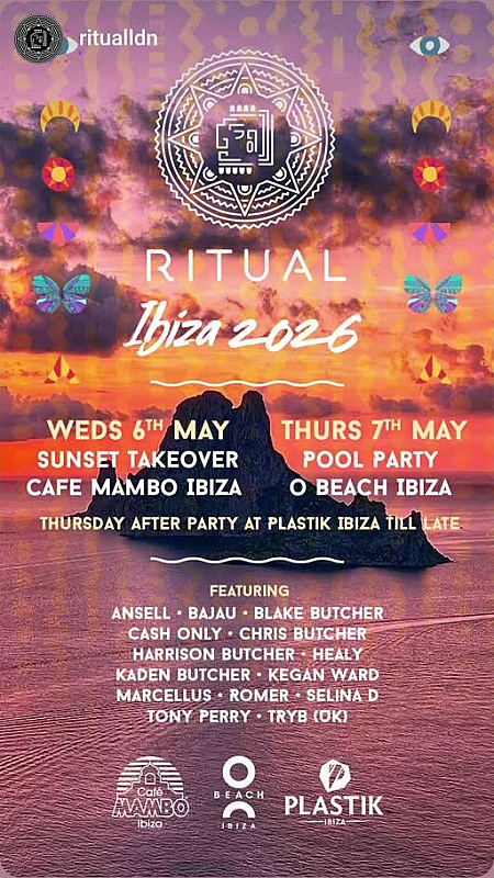 Rituals Ibiza 2026