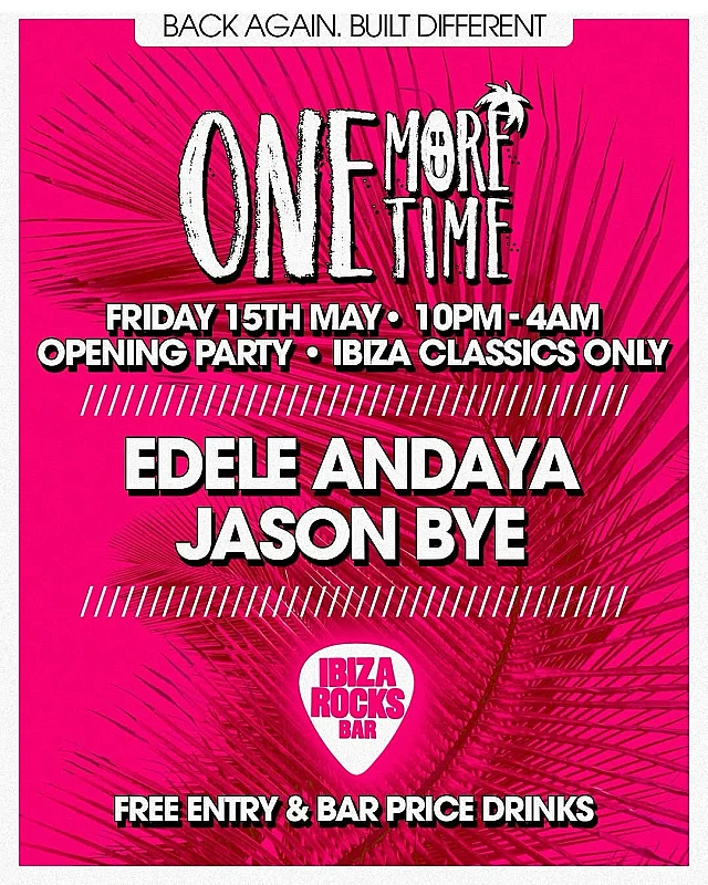 One More Time Opening Party season 2026